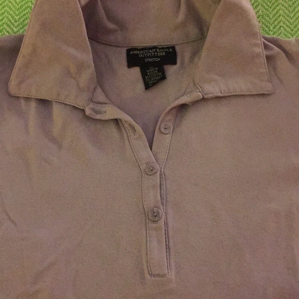 Purple button down - Picture 4 of 6